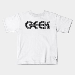 Geek vintage Kids T-Shirt